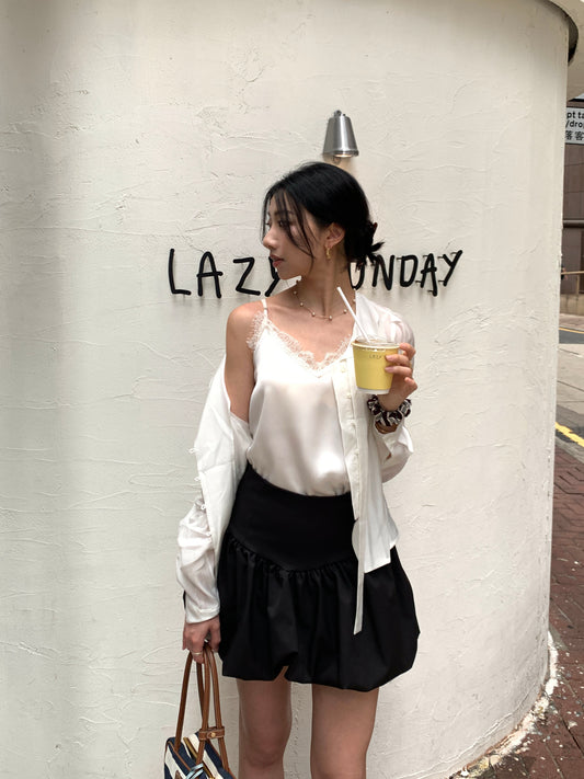 𝐀𝐩𝐫✨ Volume Bubble Skort