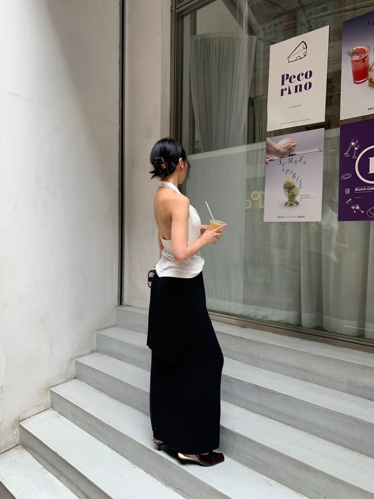 𝐀𝐩𝐫✨ Drape Halter Top