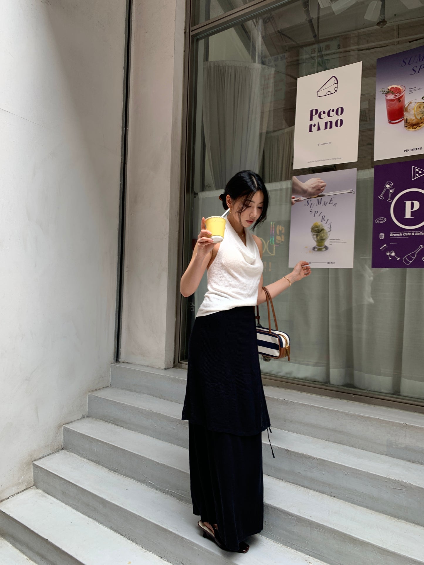 𝐀𝐩𝐫✨ Flow Line Maxi Skirt