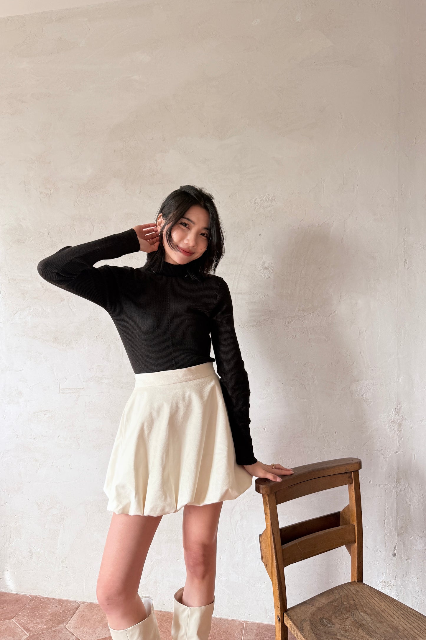 𝐃𝐞𝐜 Light Wool Fitted Top 【輕羊毛修身款】ᵇᵉˢᵗ ⁱᵗᵉᵐ