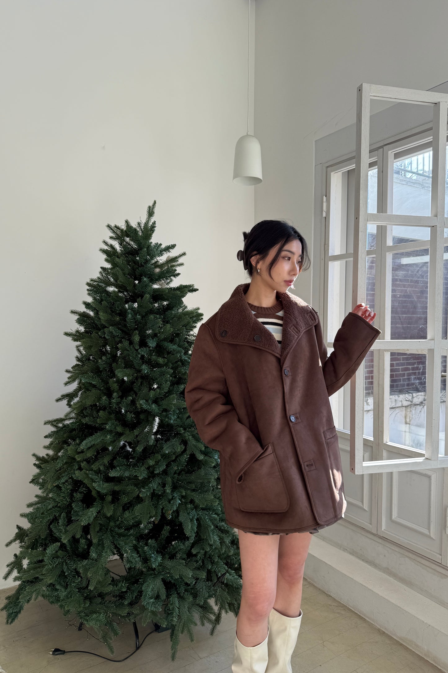 𝐍𝐨𝐯🇰🇷 Dual-Side Fleece Coat ᵇᵉˢᵗ ⁱᵗᵉᵐ