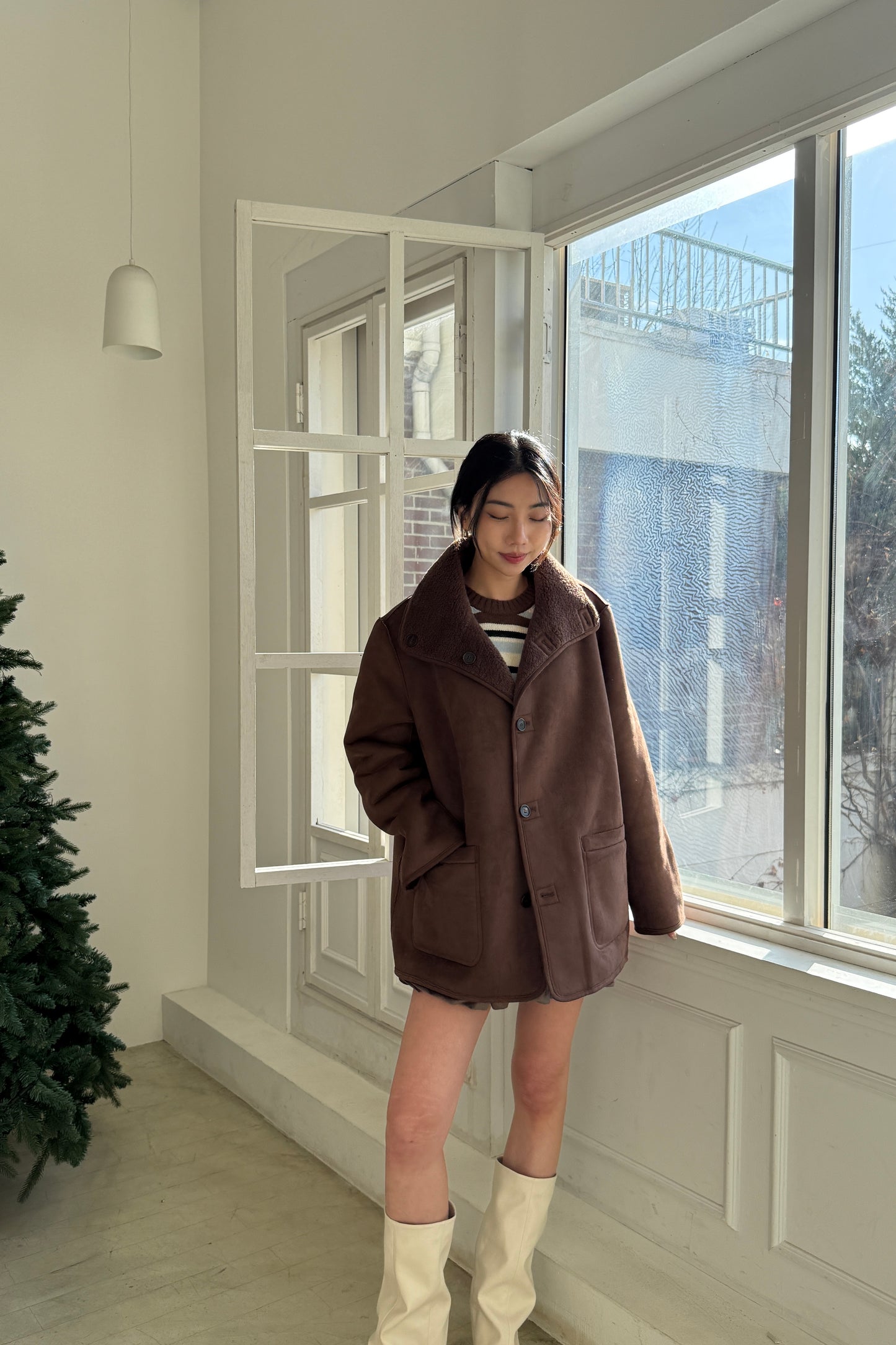 𝐍𝐨𝐯🇰🇷 Dual-Side Fleece Coat ᵇᵉˢᵗ ⁱᵗᵉᵐ