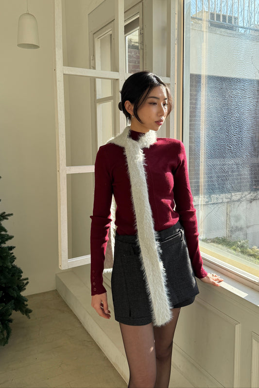 𝐃𝐞𝐜 Light Wool Fitted Top 【輕羊毛修身款】ᵇᵉˢᵗ ⁱᵗᵉᵐ