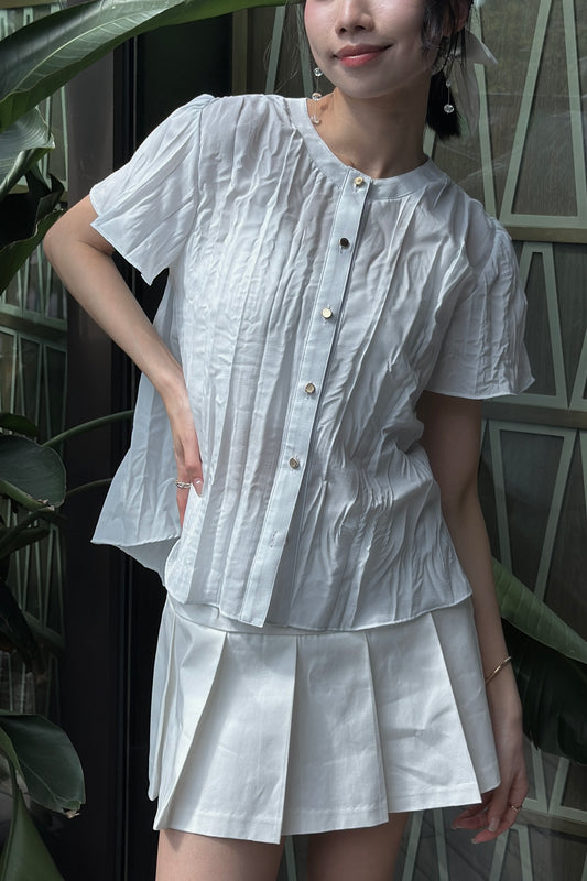 𝐉𝐮𝐥  Ripple Ruffle Blouse 〖Re-Edition〗