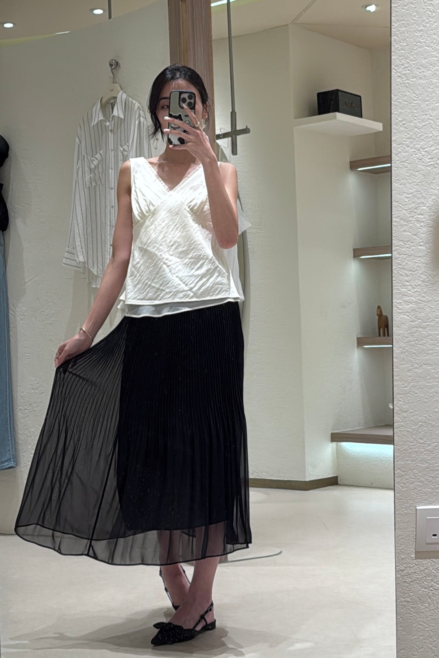𝐉𝐮𝐥  Muse Pleats Skirt