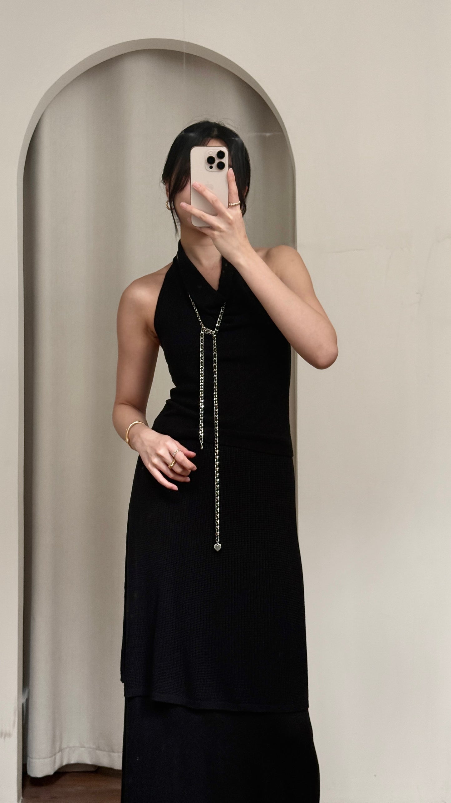 𝐀𝐩𝐫✨ Flow Line Maxi Skirt