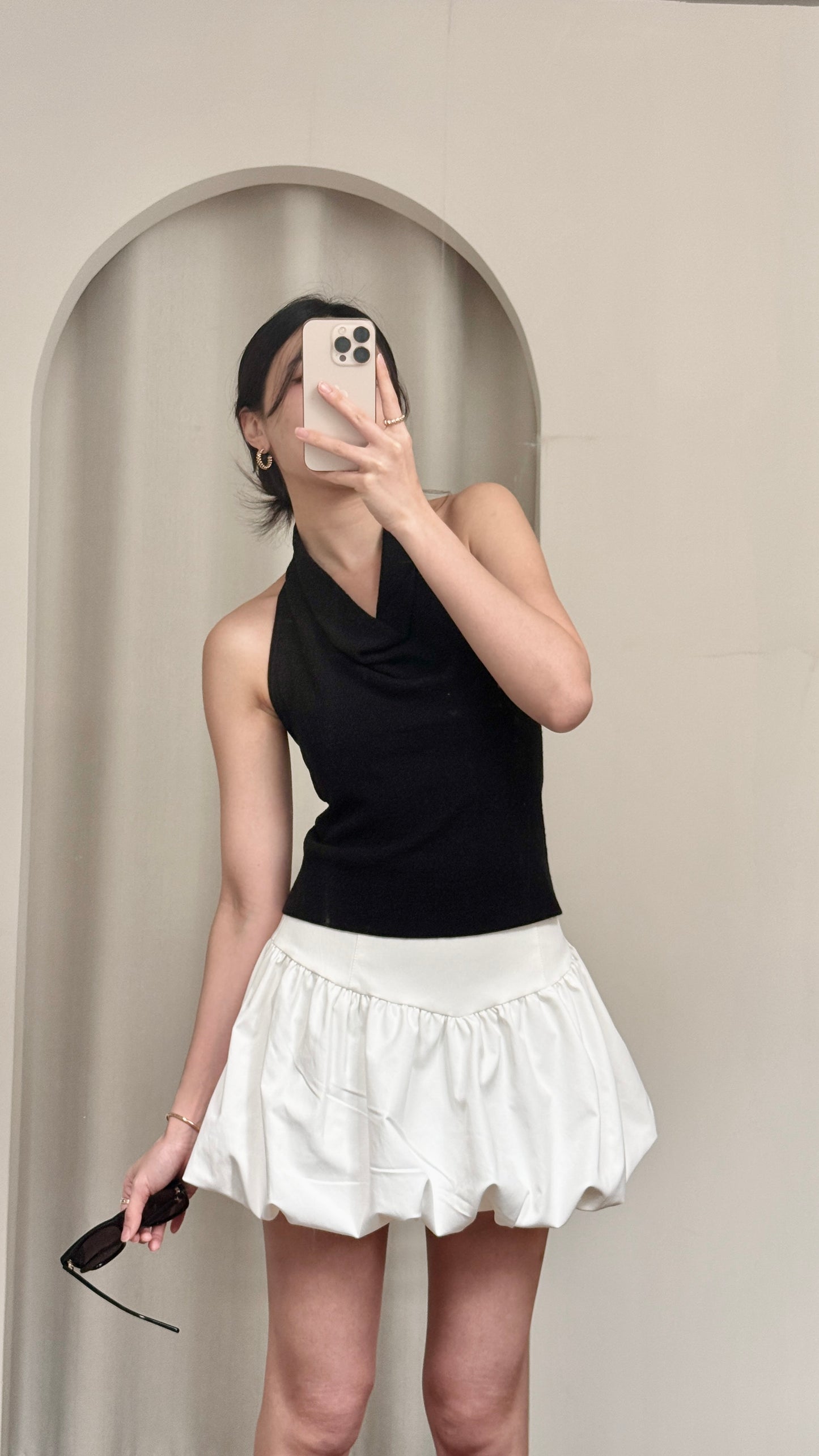 𝐀𝐩𝐫✨ Volume Bubble Skort