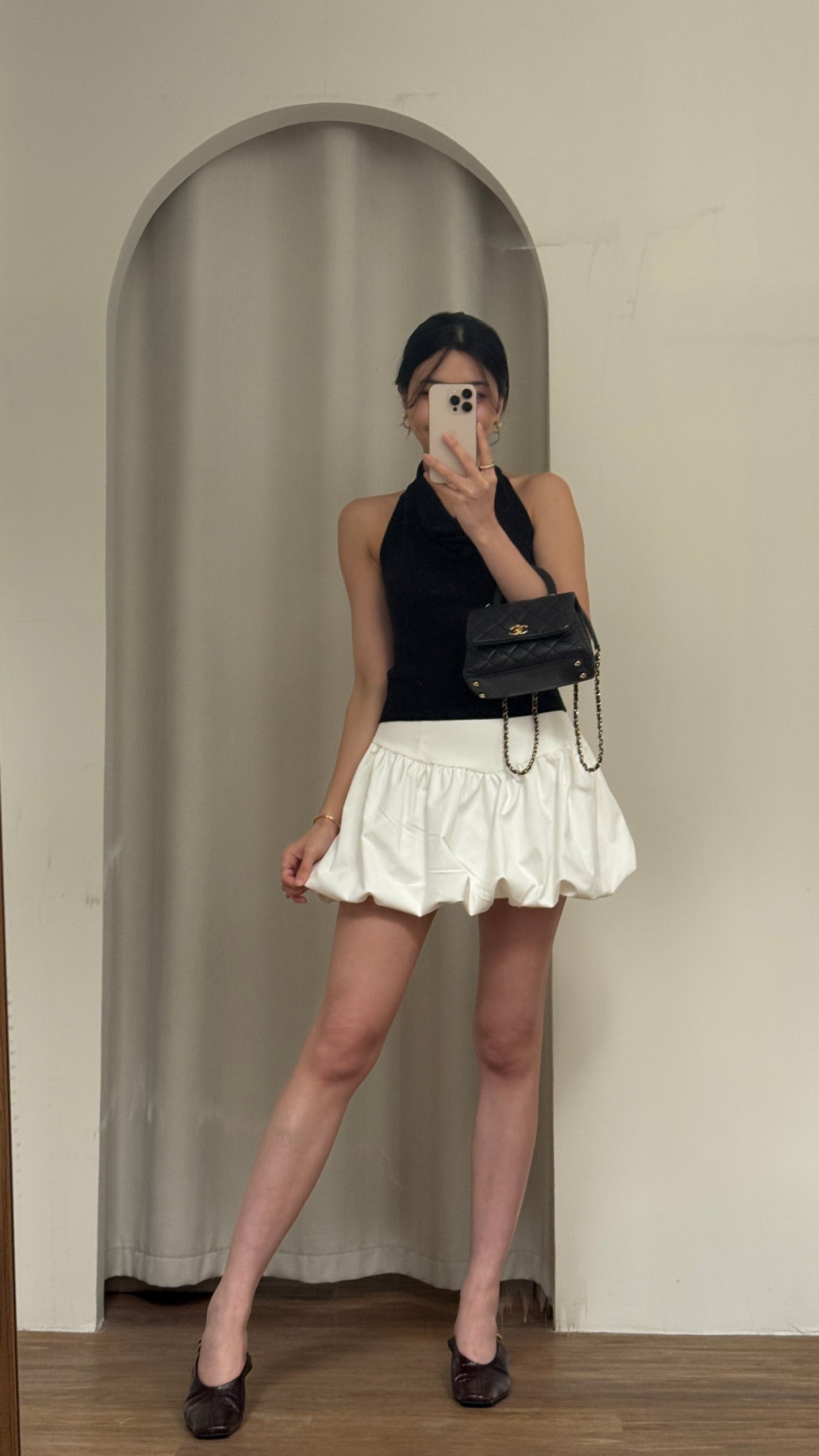 𝐀𝐩𝐫✨ Volume Bubble Skort