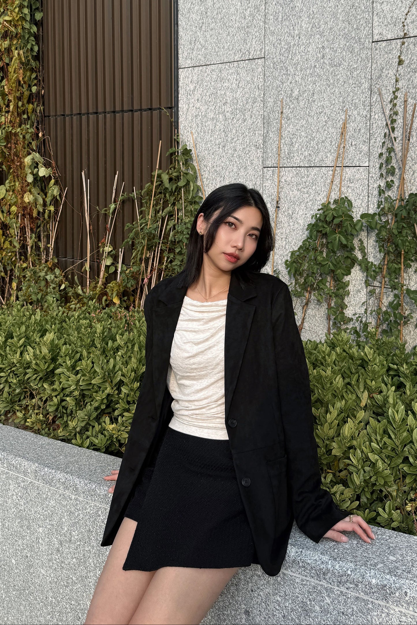 𝙎𝙖𝙡𝙚❣️【Kedi Made】 Suede Blazer ᵇᵉˢᵗ ⁱᵗᵉᵐ