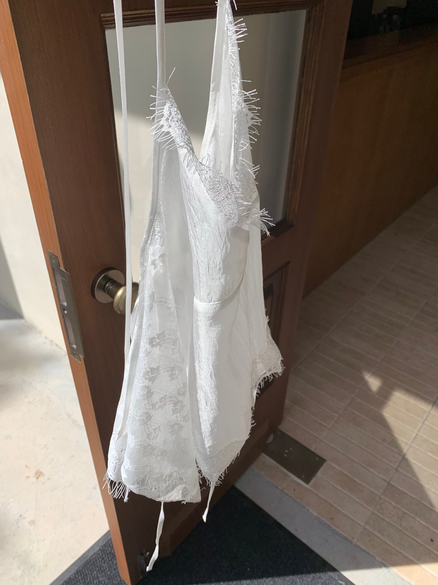 𝐉𝐮𝐧 【超氣質法式】Halter Neck Lace Cami