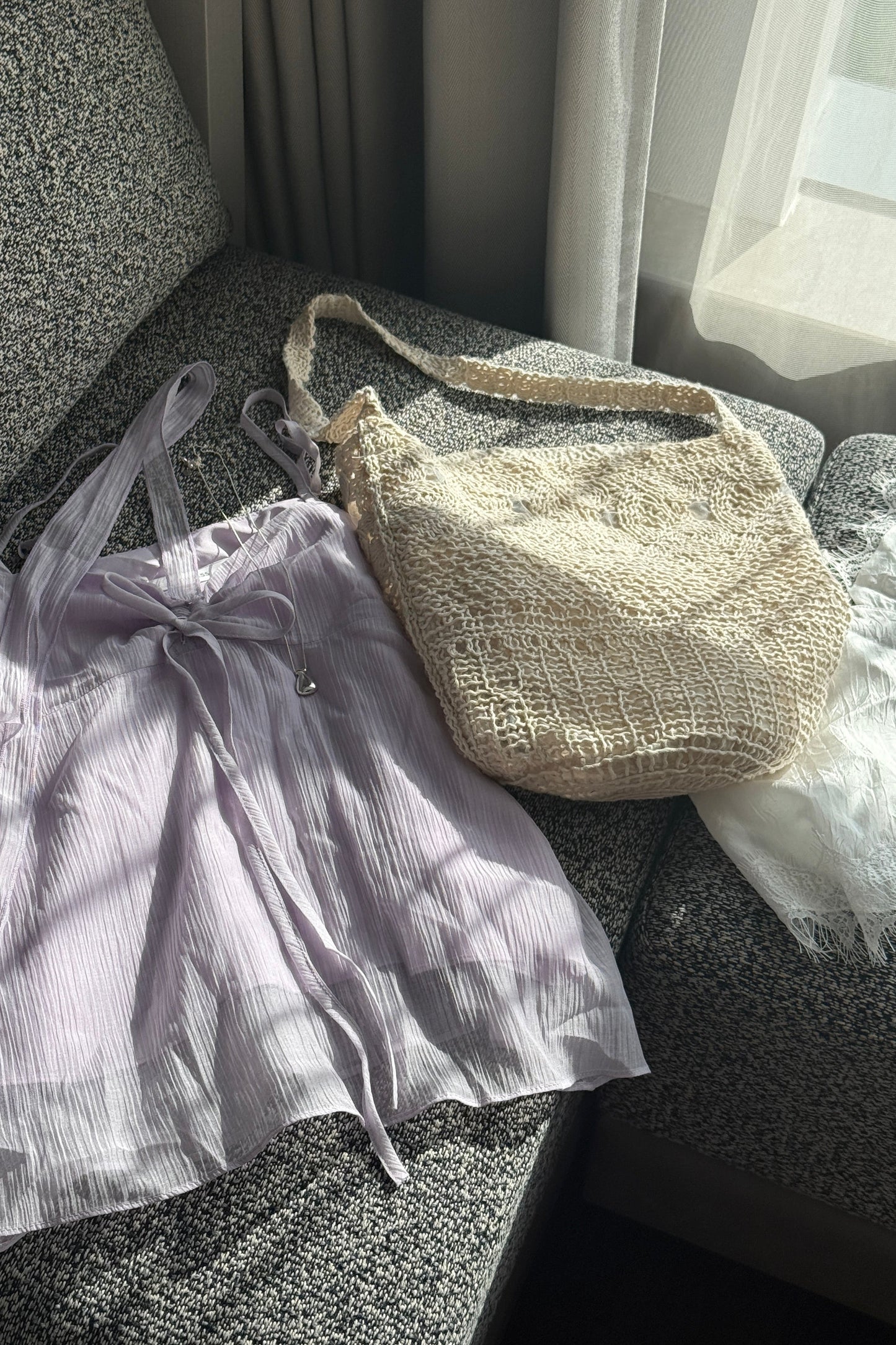 𝐉𝐮𝐧 Woven Bloom Bag
