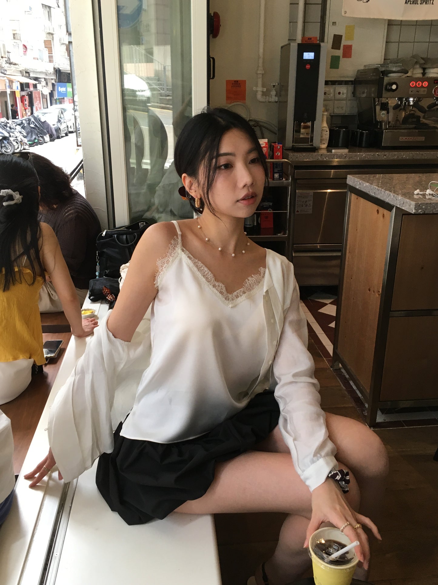 𝐀𝐩𝐫 〖Restock〗 Lace Silk Vest