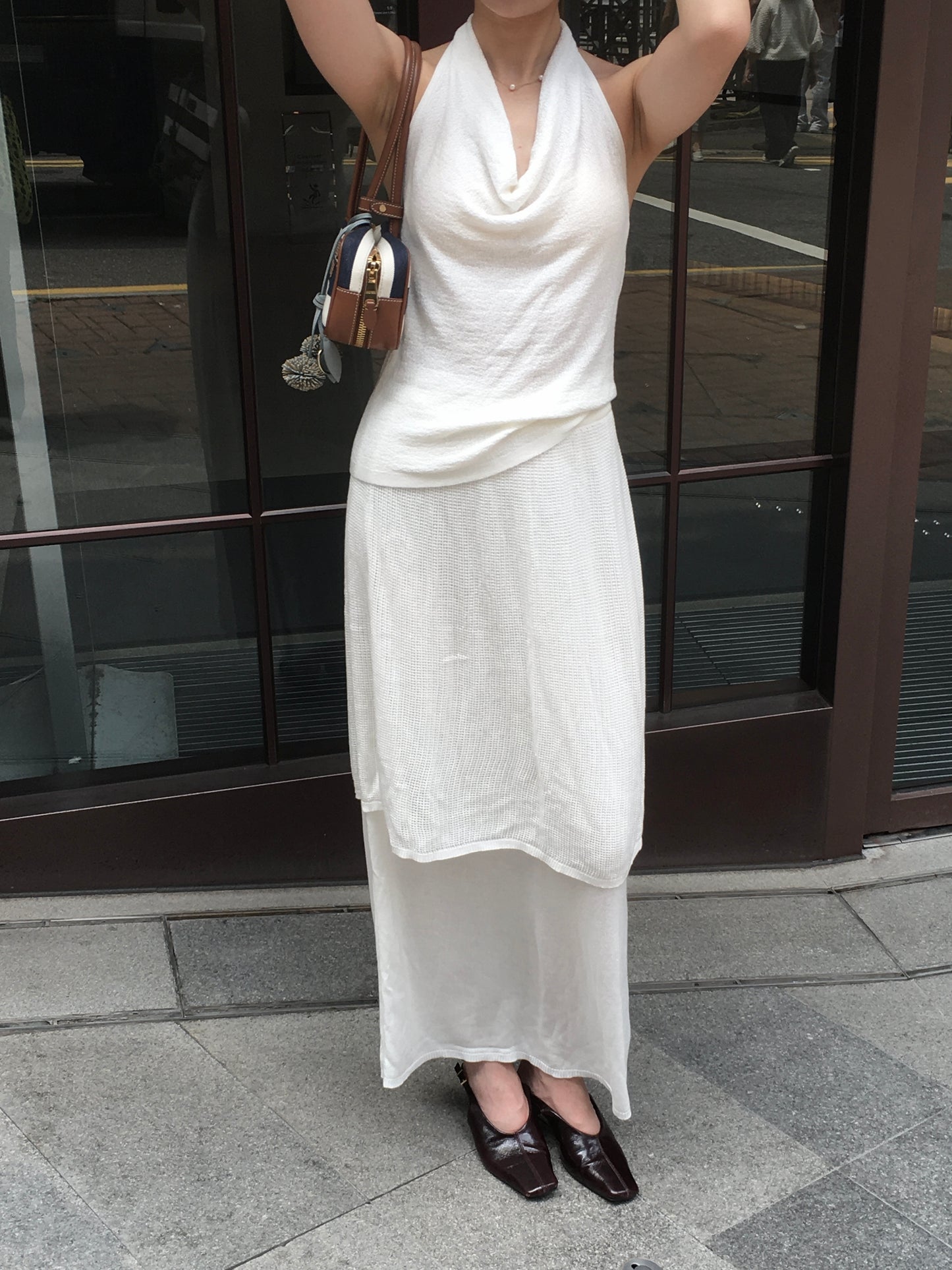 𝐀𝐩𝐫✨ Flow Line Maxi Skirt