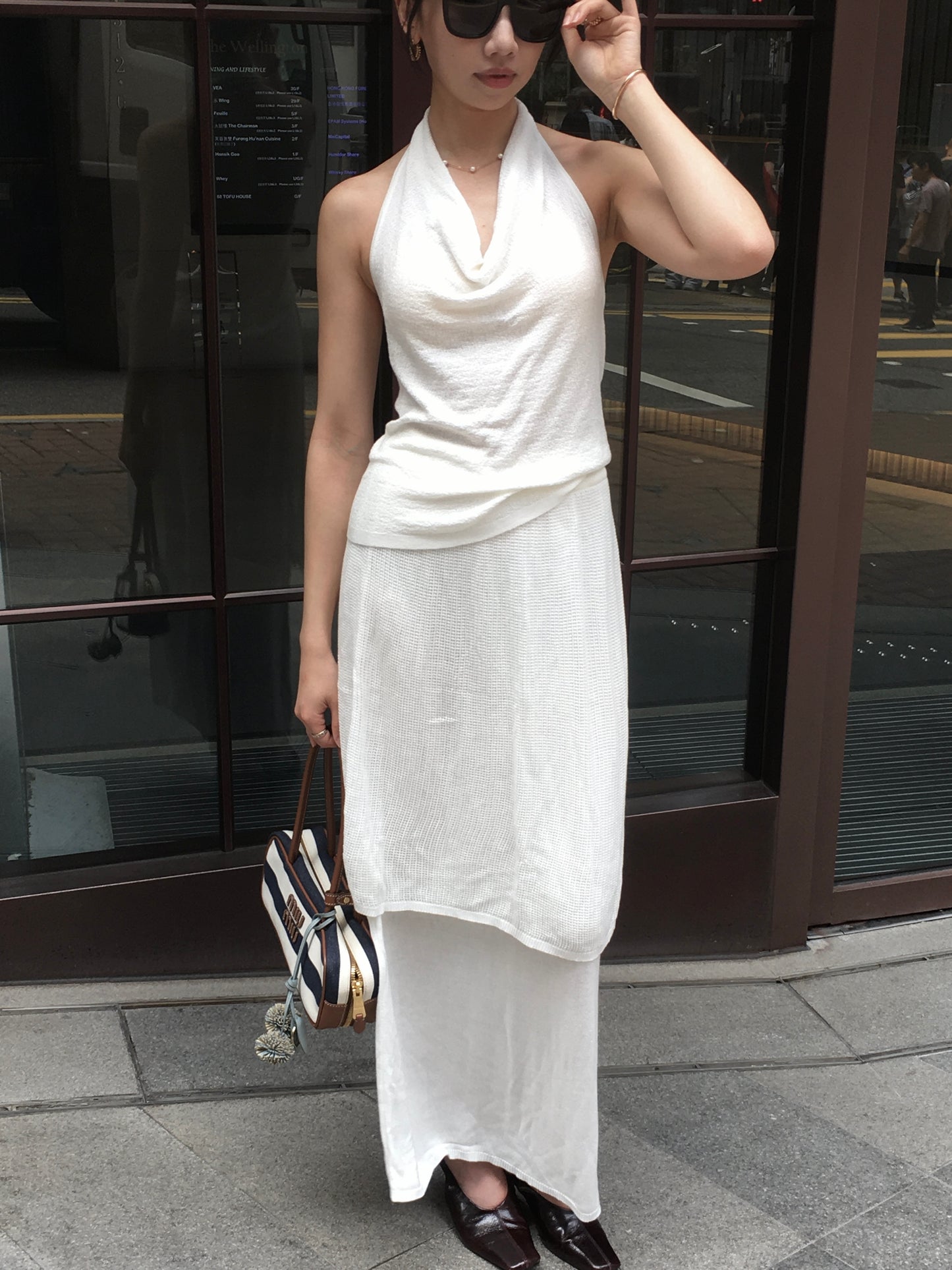 𝐀𝐩𝐫✨ Flow Line Maxi Skirt