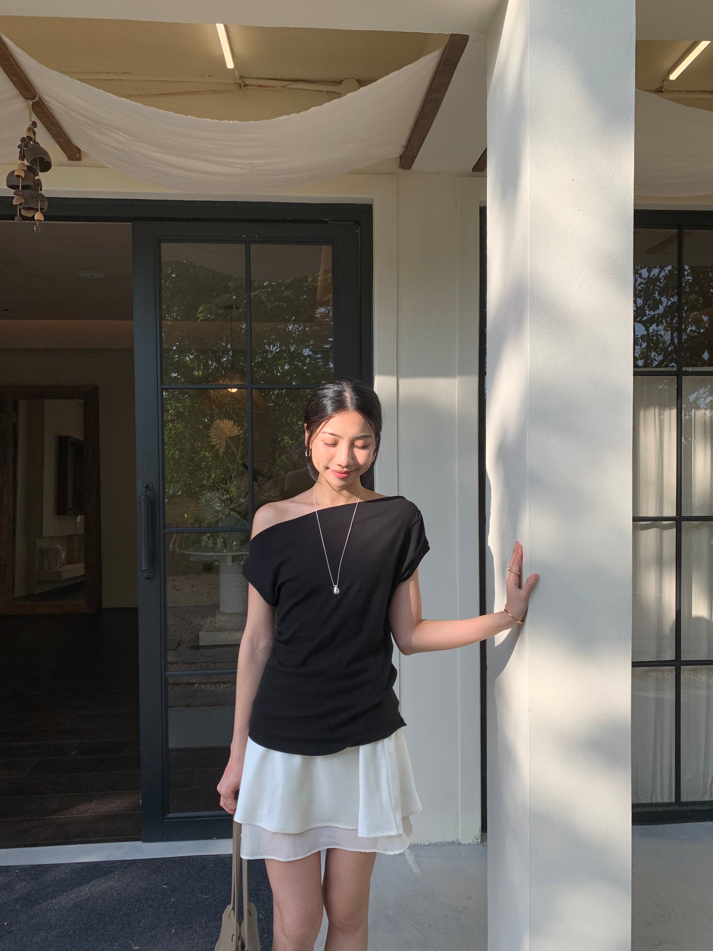 𝐉𝐮𝐧 【夏日百搭款】 Soft Angle Top