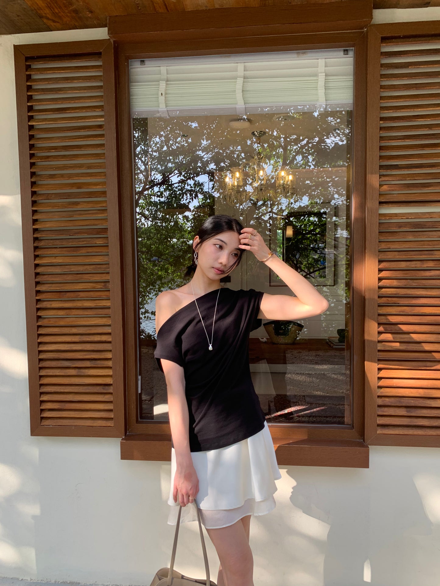 𝐉𝐮𝐧 【夏日百搭款】 Soft Angle Top