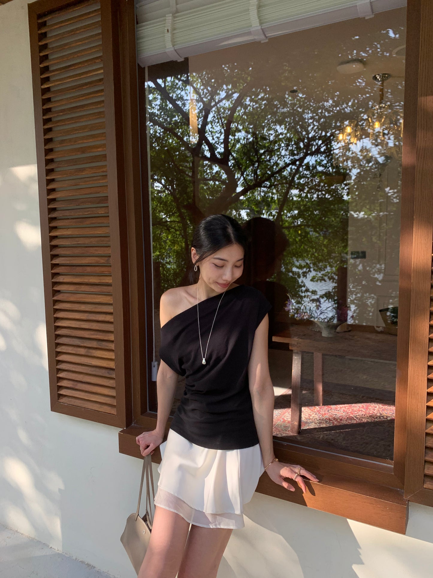 𝐉𝐮𝐧 【夏日百搭款】 Soft Angle Top