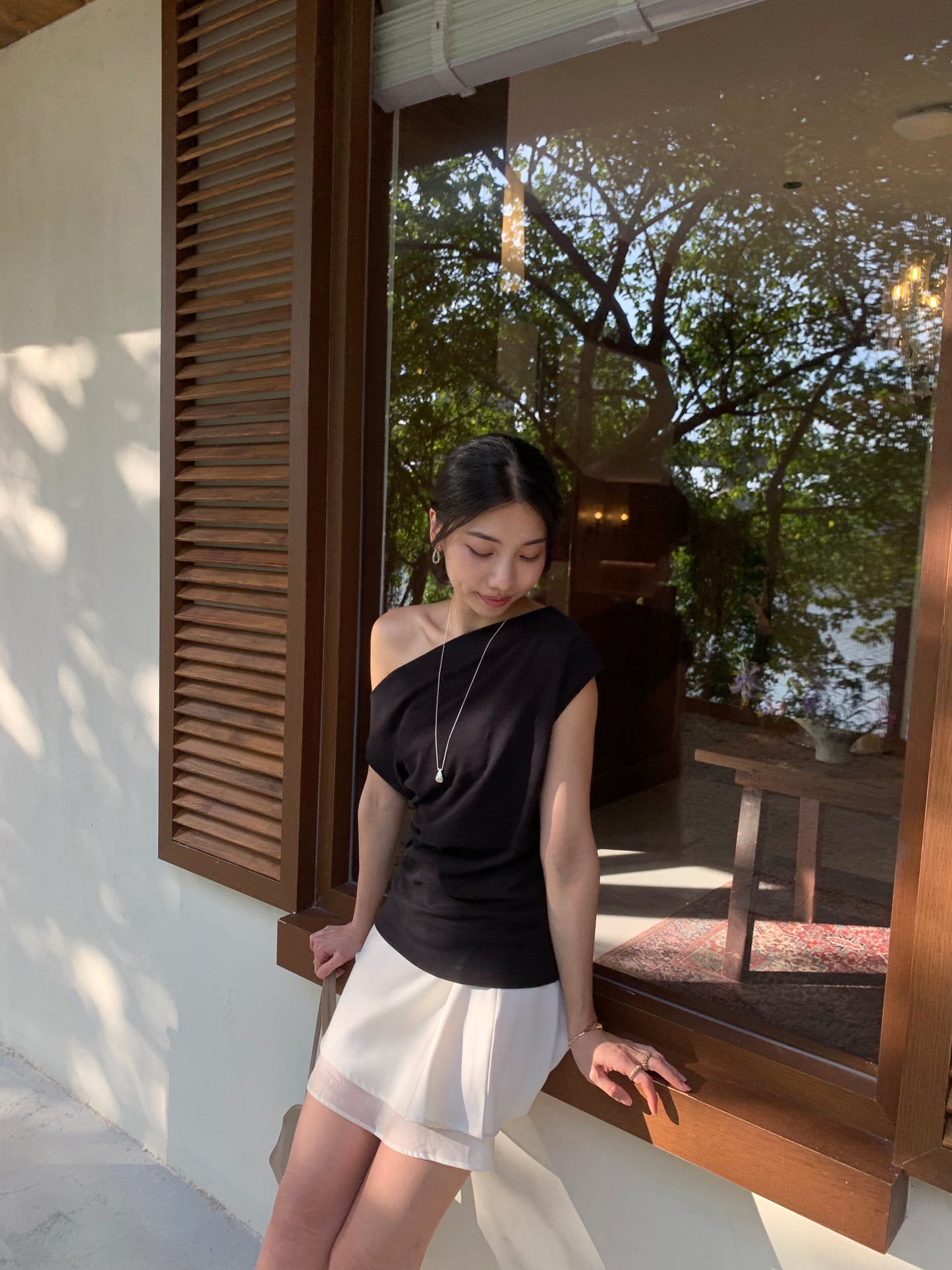 𝐉𝐮𝐧 【夏日百搭款】 Soft Angle Top