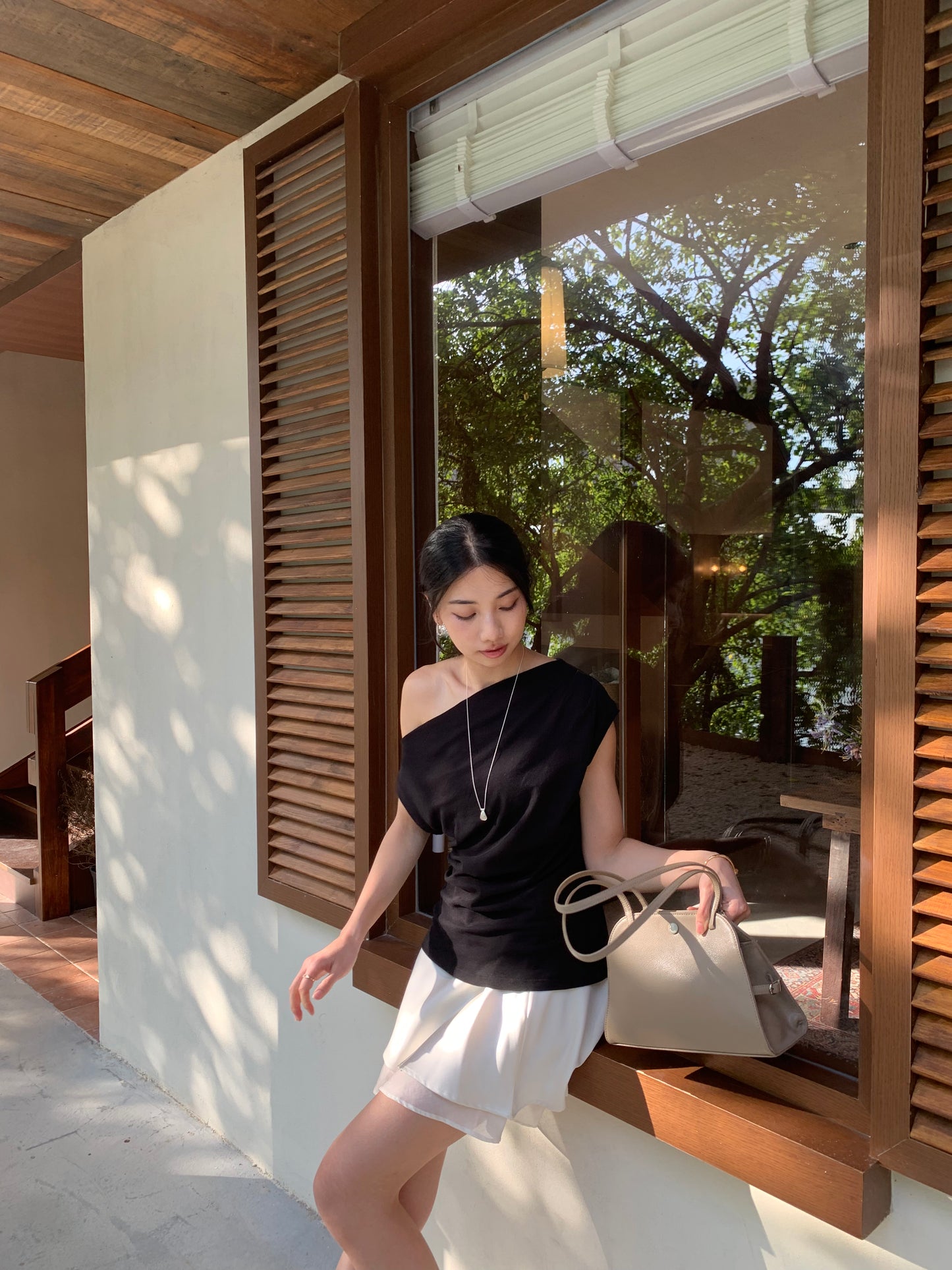 𝐉𝐮𝐧 【夏日百搭款】 Soft Angle Top