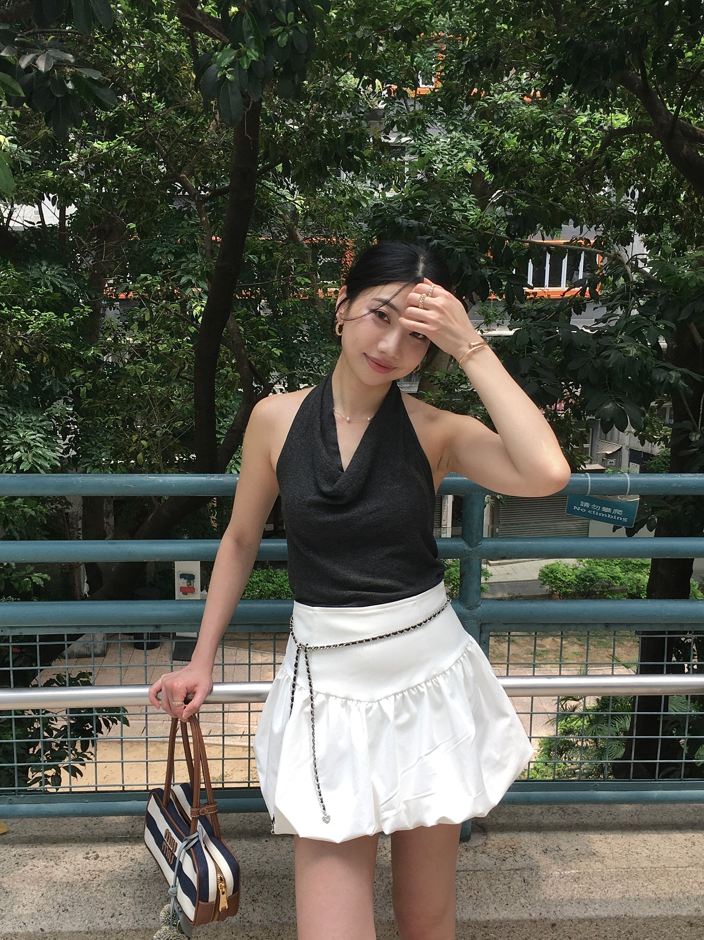 𝐀𝐩𝐫✨ Drape Halter Top