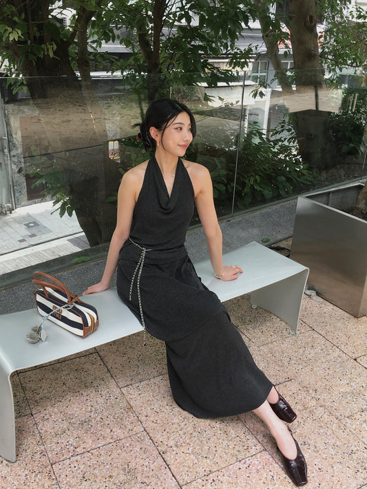 𝐀𝐩𝐫✨ Flow Line Maxi Skirt