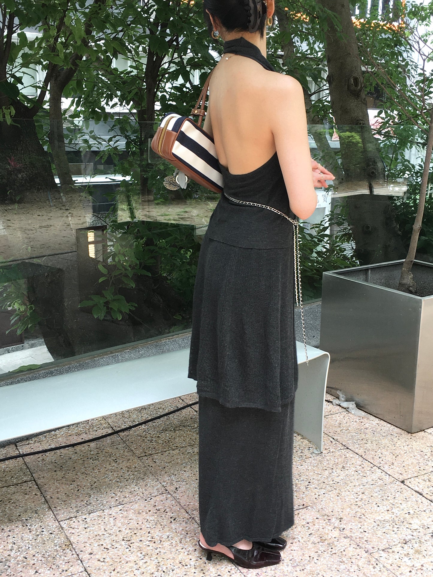 𝐀𝐩𝐫✨ Flow Line Maxi Skirt