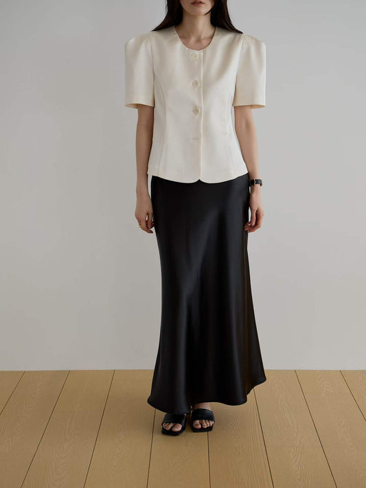𝐀𝐩𝐫✨ Veil Midi Skirt