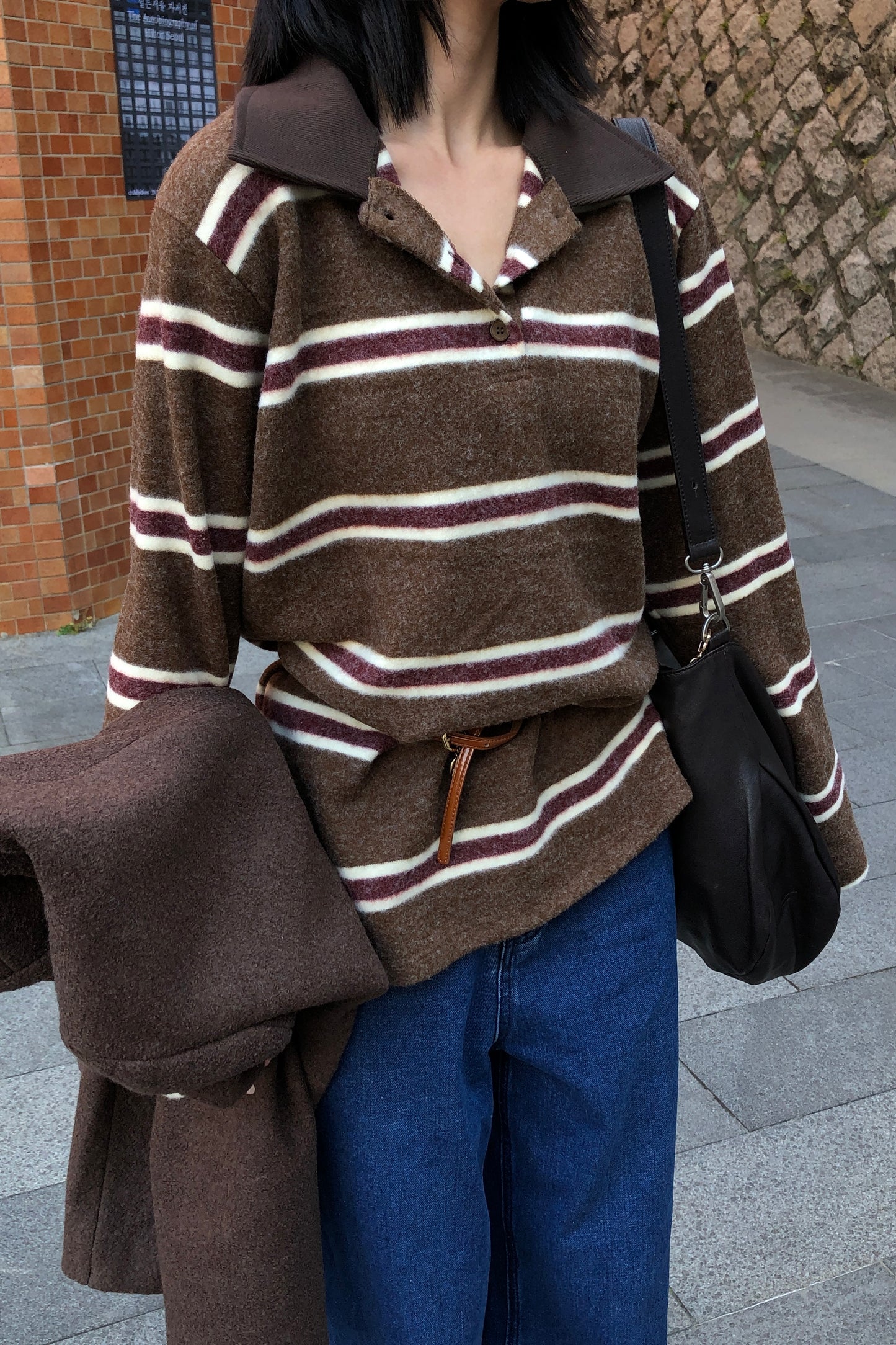 𝐍𝐨𝐯🇰🇷 Soft Wool Blend Polo Knit