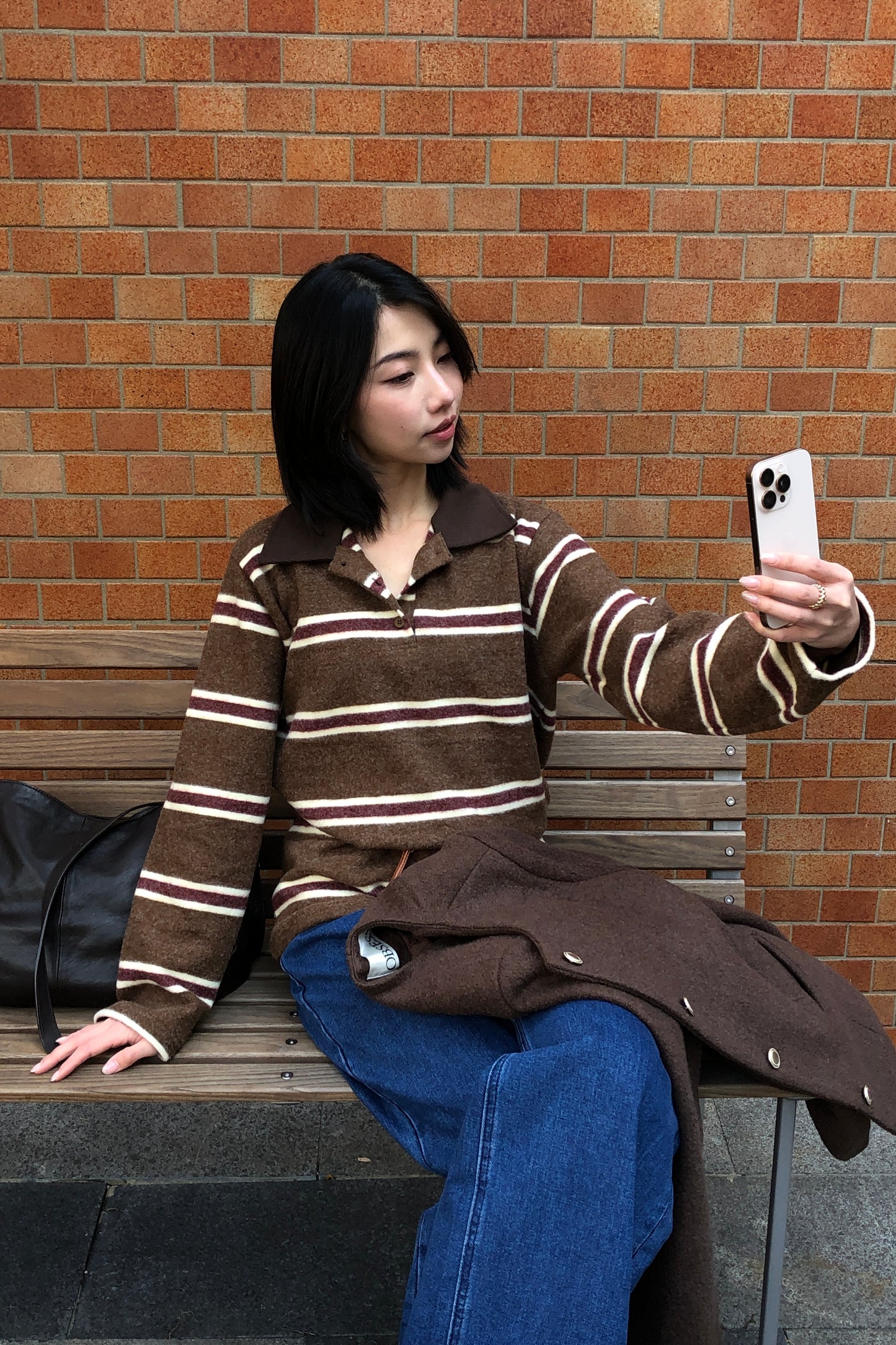 𝐍𝐨𝐯🇰🇷 Soft Wool Blend Polo Knit