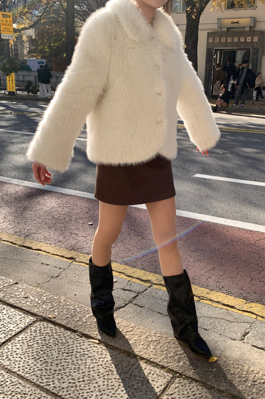 𝐍𝐨𝐯🇰🇷 Winter Cloud Fur Jacket