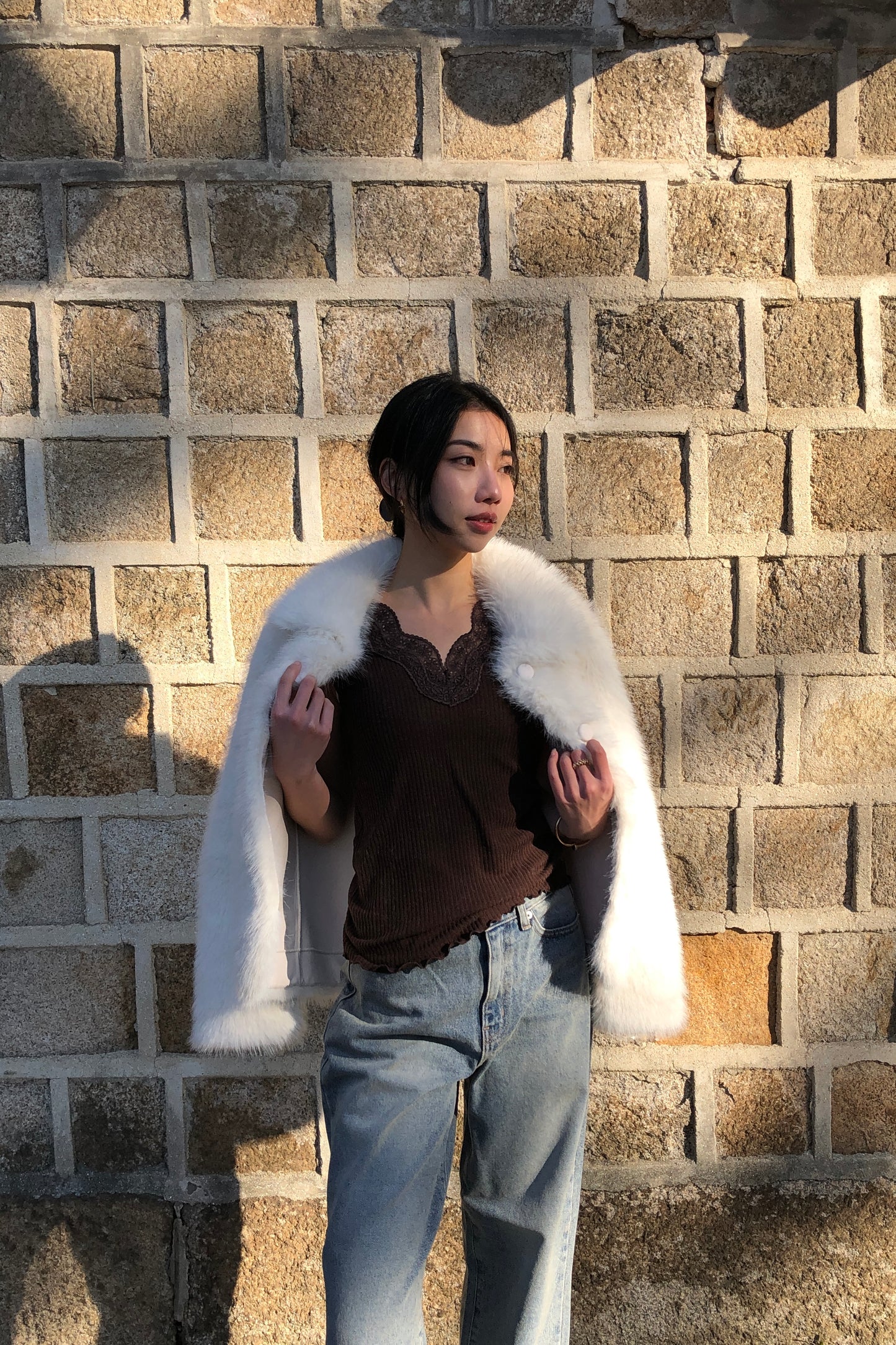 𝐍𝐨𝐯🇰🇷 Lace Trim Top