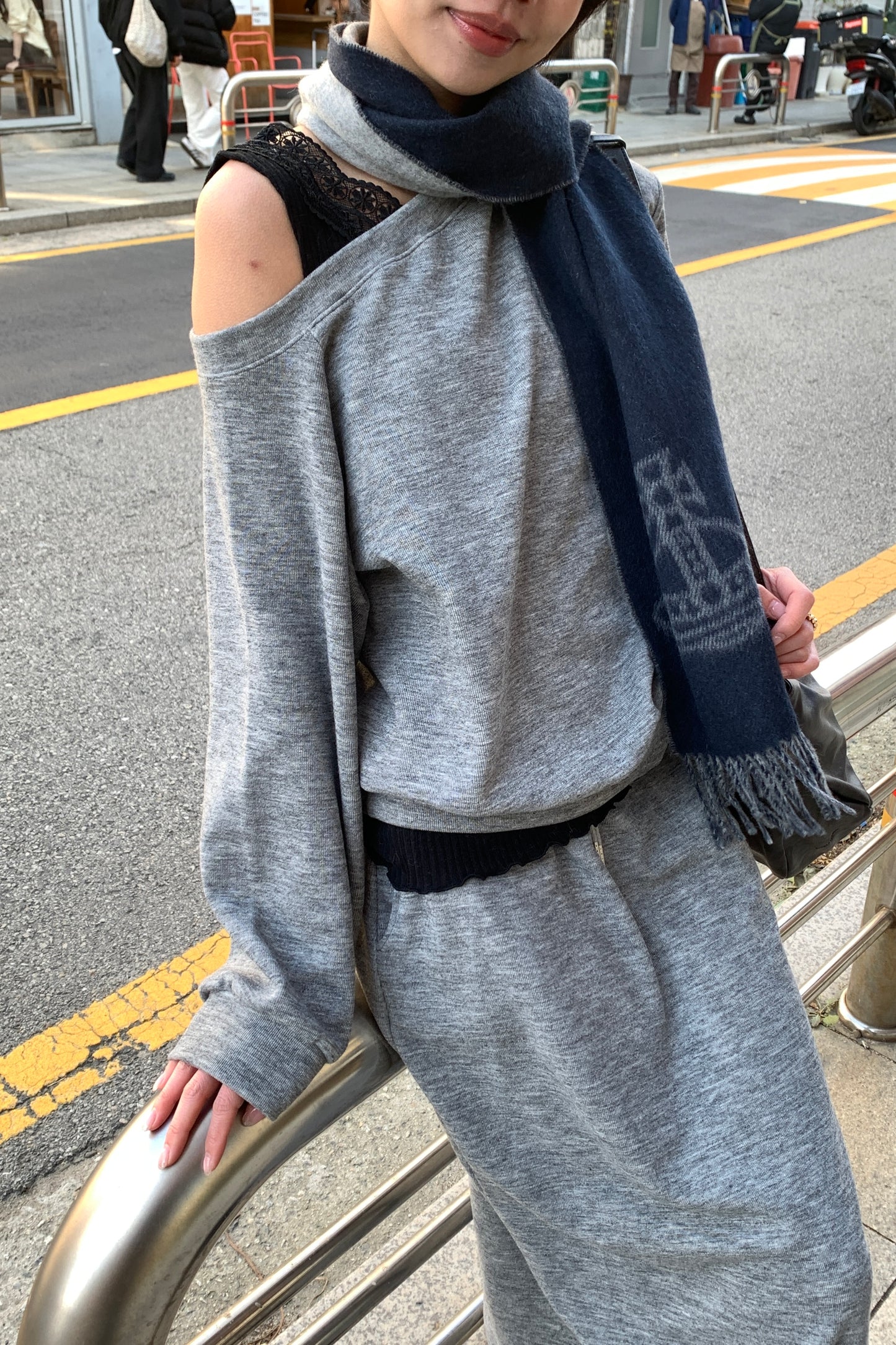 𝐍𝐨𝐯 Off-shoulder Lounge Set 【機場套裝】