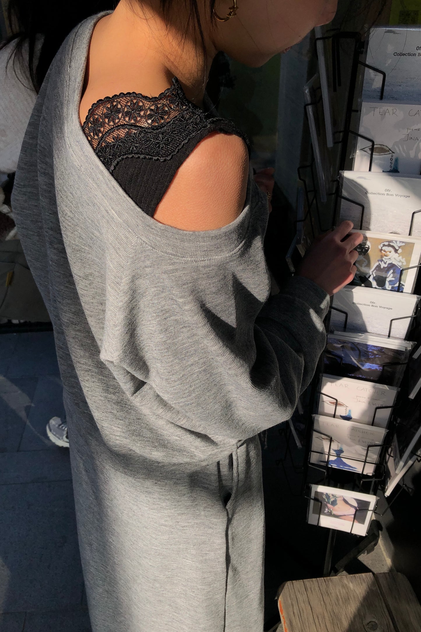 𝐍𝐨𝐯🇰🇷 Lace Trim Top