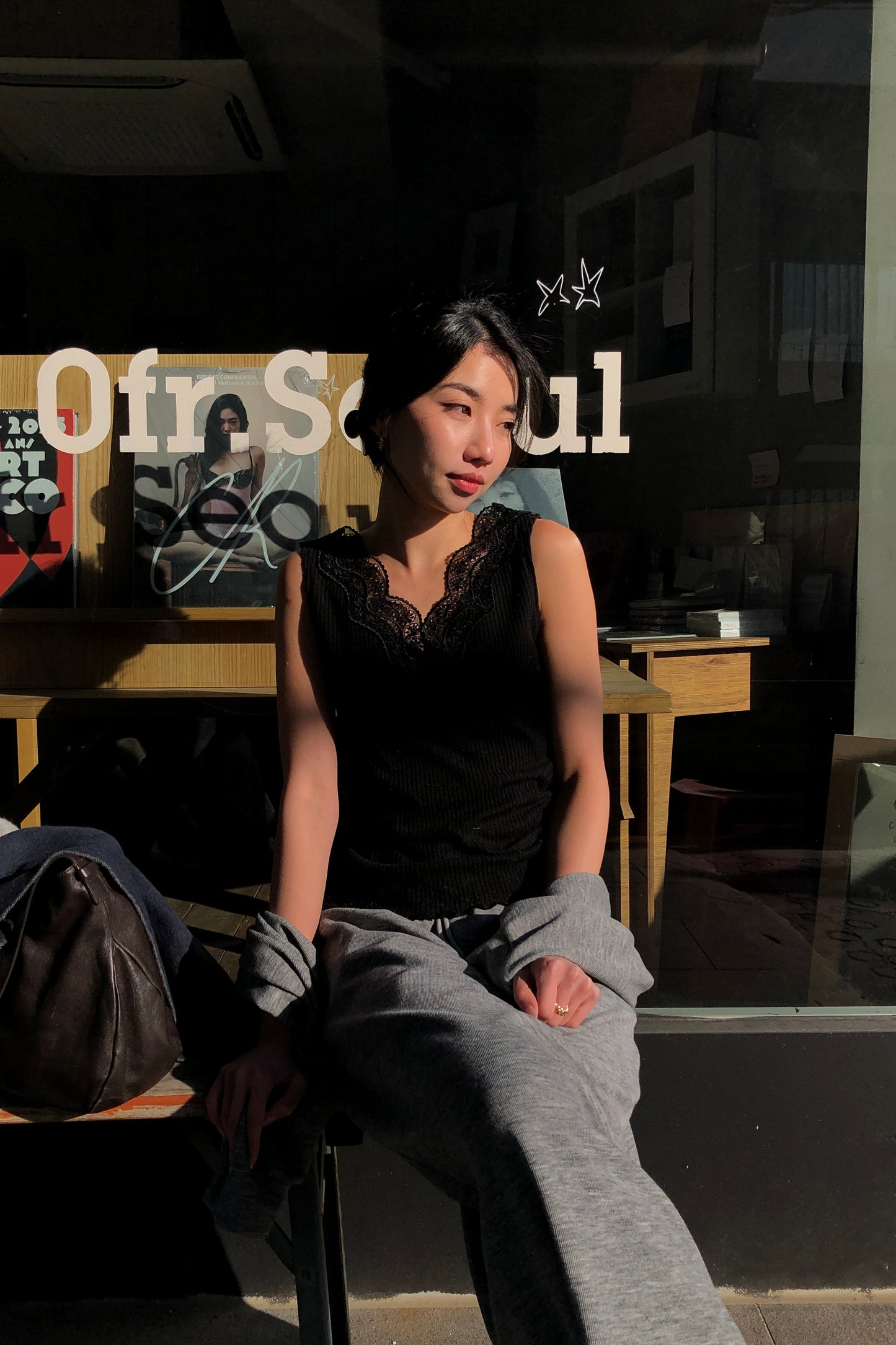 𝐍𝐨𝐯🇰🇷 Lace Trim Top