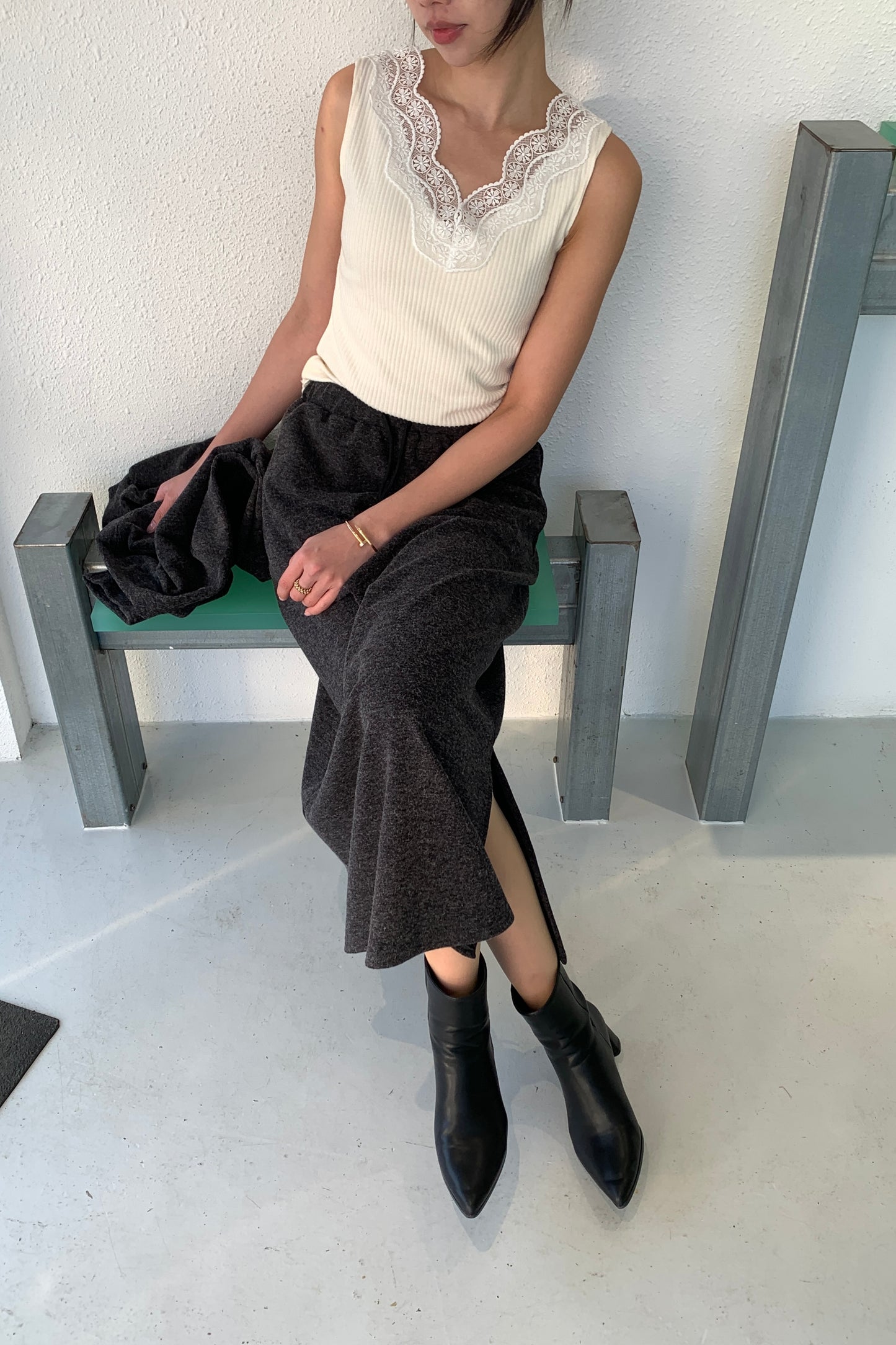 𝐍𝐨𝐯🇰🇷 Lace Trim Top