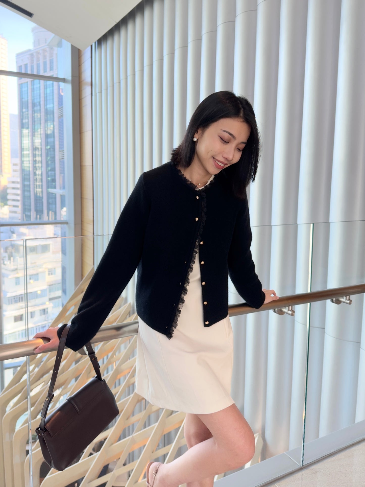 𝐅𝐚𝐥𝐥🍁 Cashmere Ruffle Cardigan